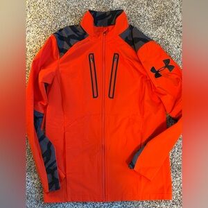 Under Armour Men’s Bright Orange Softshell Performance Jacket